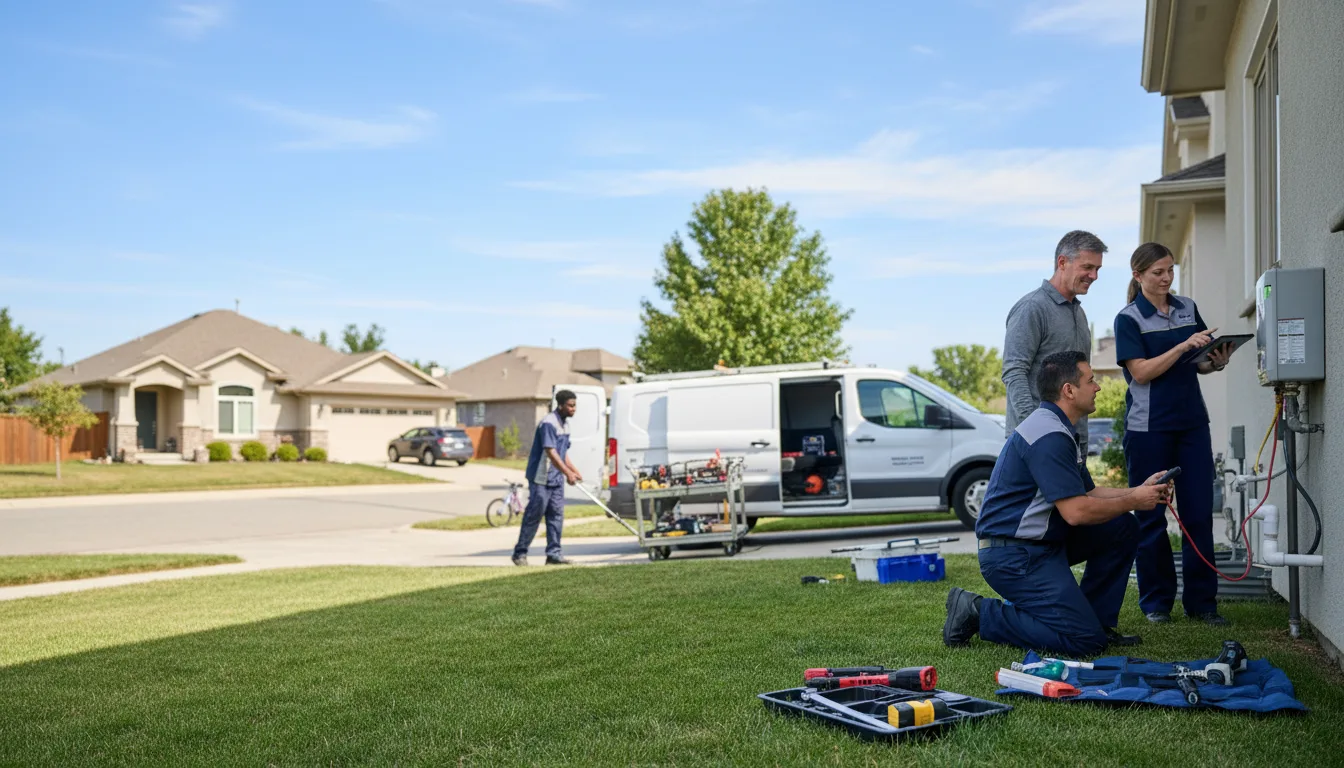 Tankless water heater service in Kinder, LA